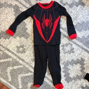 Marvel Black and Red Spider Hero Costume